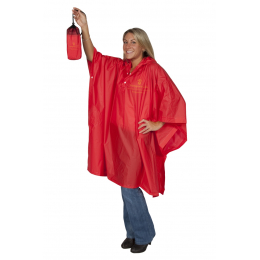 Custom printed core ponchos