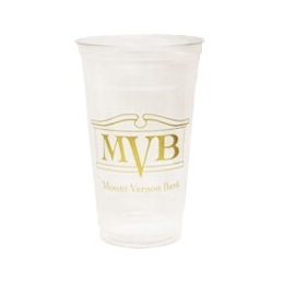 24 oz. Clear Plastic Cup (low qty)