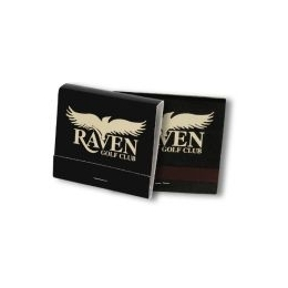 Personalized 30 Stem Matchbooks Printed in Stock Gold or Silver Foil