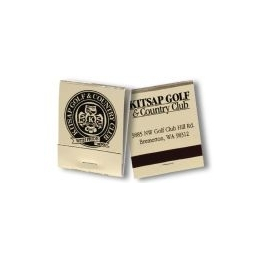 Personalized 20 Stem Matchbooks Printed in Stock  Gold or Silver Foil