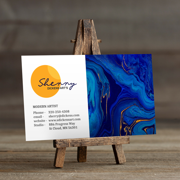 Business cards, Custom printed business cards