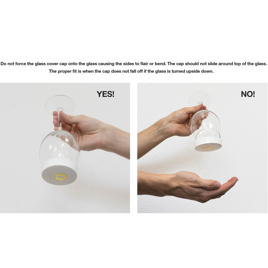 Custom Printed Glass Covers 80 millimeters